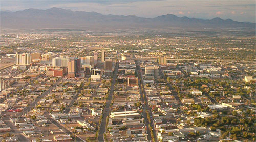 View of Downtown from the Stratosphere Tower
